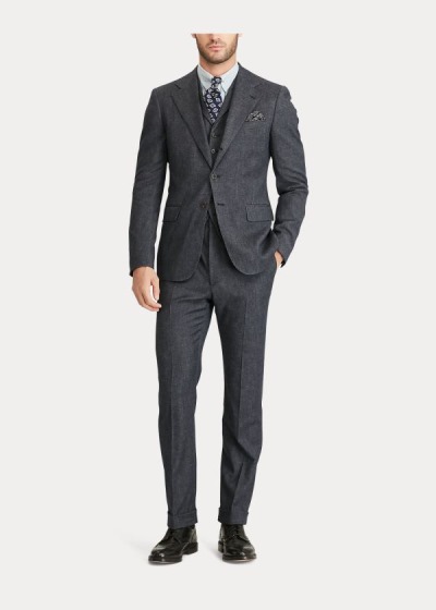 Men's Ralph Lauren Merino-Blend Suit Jacket | 591068WKG